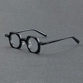 Jed Retro Punk Acetate Optical Glasses Frame Geometric Frames Southood C1Black